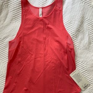 New w/ tag -Lululemon Sculpt Tank ll, size 6, pink